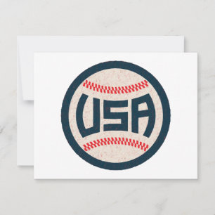 Team USA Honkbal Feestdagenkaart