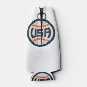 Team USA Honkbal Flesjeskoeler (Achterkant)