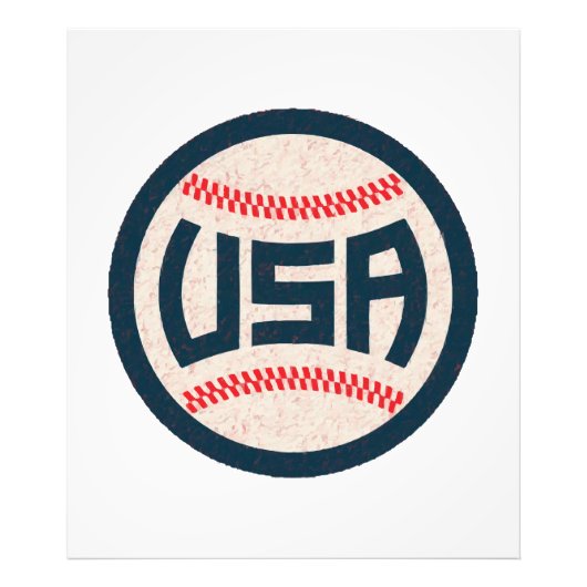Team USA Honkbal Foto Afdruk (Voorkant)