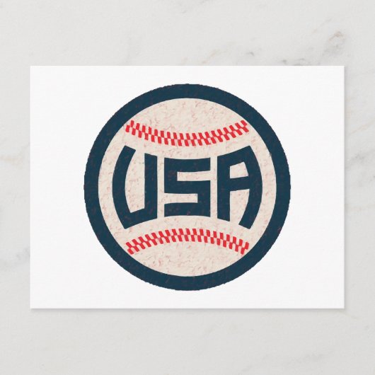 Team USA Honkbal Informatiekaartje (Voorkant)