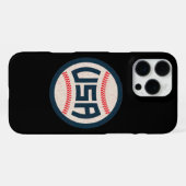 Team USA Honkbal iPhone Hoesje (Achterkant horizontaal)