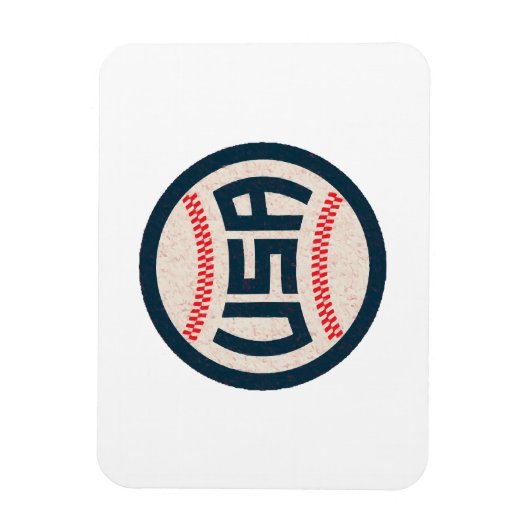 Team USA Honkbal Magneet (Verticaal)