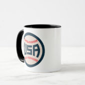 Team USA Honkbal Mok (Voorkant links)