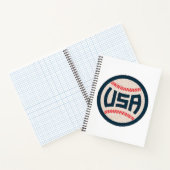 Team USA Honkbal Notitieboek (Binnen)