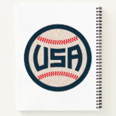 Team USA Honkbal Notitieboek (Achterkant)