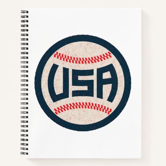 Team USA Honkbal Notitieboek (Voorkant)