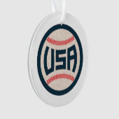 Team USA Honkbal Ornament (voorkant)