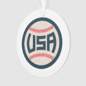 Team USA Honkbal Ornament (voorkant)