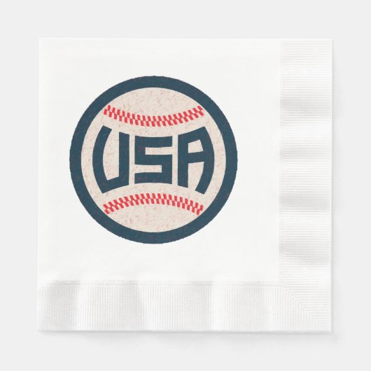 Team USA Honkbal Servet (Voorkant)