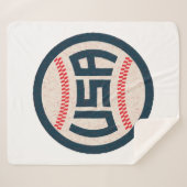 Team USA Honkbal Sherpa Deken (Voorkant (horizontaal))