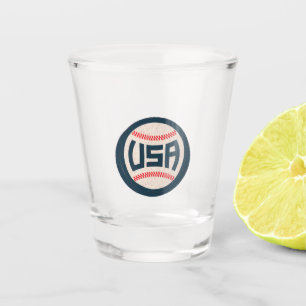 Team USA Honkbal Shot Glas