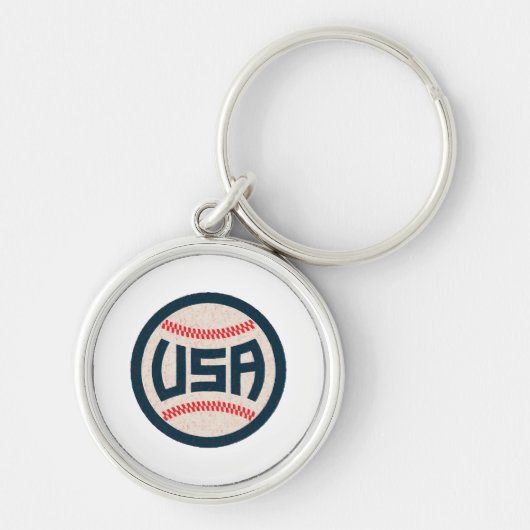 Team USA Honkbal Sleutelhanger (Voorkant)