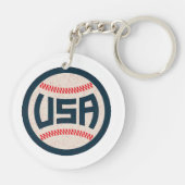 Team USA Honkbal Sleutelhanger (Achterkant)