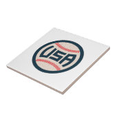 Team USA Honkbal Tegeltje (Zijkant)