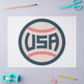 Team USA Honkbal Tissuepapier (Craft)