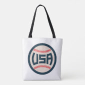Team USA Honkbal Tote Bag (Achterkant)