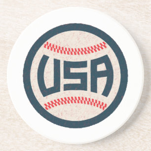 Team USA Honkbal Zandsteen Onderzetter