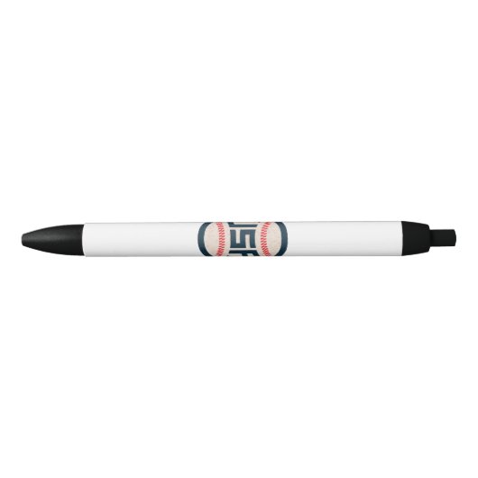 Team USA Honkbal Zwarte Inkt Pen (Voorkant)