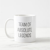 Team van Absolute Legends 12 Foto Koffiemok (Links)