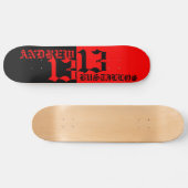 team van andrew bustillos persoonlijk skateboard (Horizontaal)