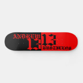 team van andrew bustillos persoonlijk skateboard (Horizontaal)