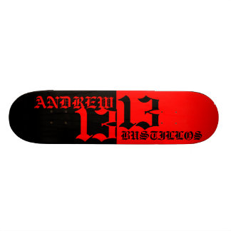 team van andrew bustillos persoonlijk skateboard