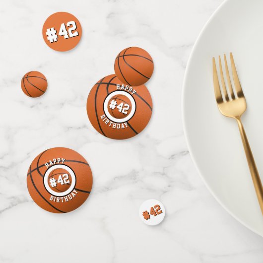 Team van Basketball Confetti (Groep)