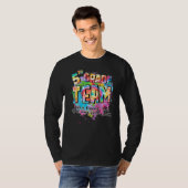 Team van de 5de rang als normaal team maar veel ko t-shirt (Voorkant volledig)