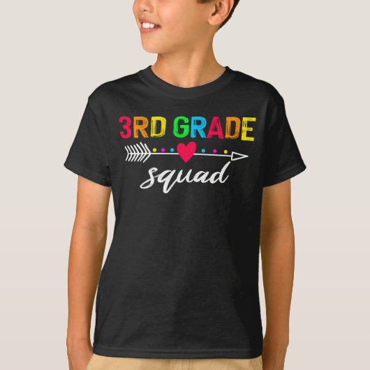 team van de derde rang t-shirt (Voorkant)