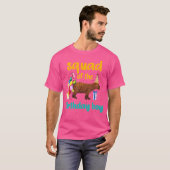 Team van de Verjaardag Jongen Grappig Capybara Ver T-shirt (Voorkant volledig)