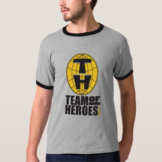 Team van het officiële T-shirt van Heroes - Mannen (Voorkant)