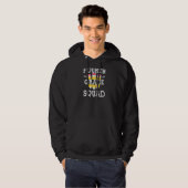 Team van het vierde klas team: terug naar school hoodie (Voorkant volledig)