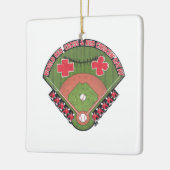 Team van medische honkbalspelers keramisch ornament (Links)