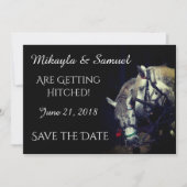 Team van Paarden "We raken gegrepen!" Kaart (Voorkant)