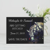 Team van Paarden "We raken gegrepen!" Kaart (Staand voorkant)