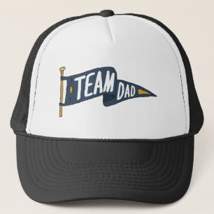 Team van vader van team Sterke Dads Team van vader Trucker Pet