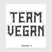Team Vegan, Activism Sticker (Vel)