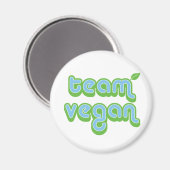 TEAM VEGAN MAGNEET (Voorkant / Achterkant)
