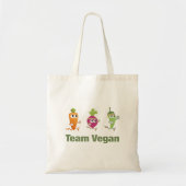 Team Vegan Tote Bag (Voorkant)