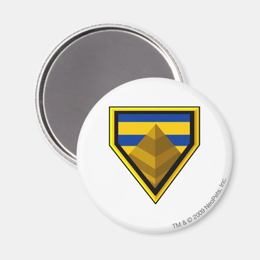 Team Verloren woestijn-Logo Magneet (Voorkant / Achterkant)