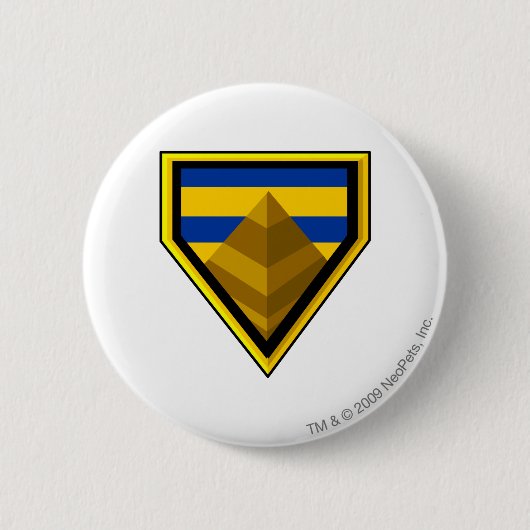 Team Verloren woestijn-Logo Ronde Button 5,7 Cm (Voorkant)