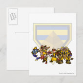 Team Verloren woestijngroep Briefkaart (Voorkant / Achterkant)