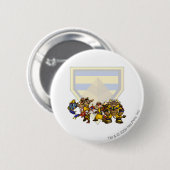 Team Verloren woestijngroep Ronde Button 5,7 Cm (Voorkant /achterkant)