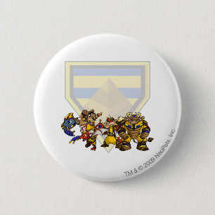 Team Verloren woestijngroep Ronde Button 5,7 Cm