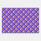 Team Viking Uff overleden. Inpakpapier Vel (Voorkant 3)