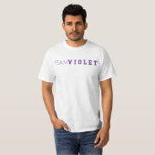 TEAM VIOLET T-SHIRT (Voorkant volledig)