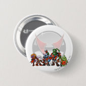 Team Virtupets Space Station Groep Ronde Button 5,7 Cm (Voorkant /achterkant)