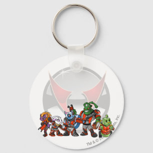 Team Virtupets Space Station Groep Sleutelhanger