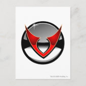 Team Virtupets Space Station Logo Briefkaart (Voorkant)