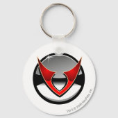 Team Virtupets Space Station Logo Sleutelhanger (Voorkant)